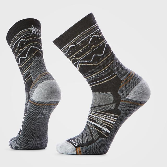 Unisex Hike Mountain Range Pattern Crew Socks