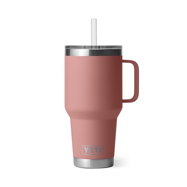 Rambler 35 oz Straw Mug - Sandstone Pink