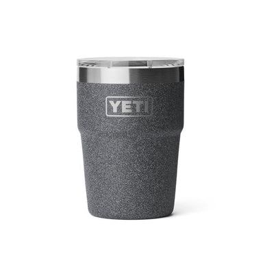Rambler 16 oz Stackable Cup - Black Stone