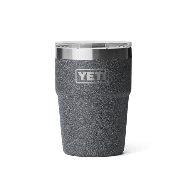 Rambler 16 oz Stackable Cup - Black Stone