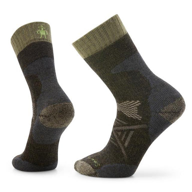 Mens  Hunt Tall Crew Socks Military Olive
