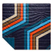 Original Puffy 2 Person Blanket - Midnight Retro Stripes