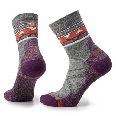 Womens Women's Hike Zig Zag Valley Mid Crew Socks