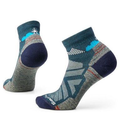 Womens  Women's Hike Clear Canyon Pattern Ankle Socks Twilight Blue