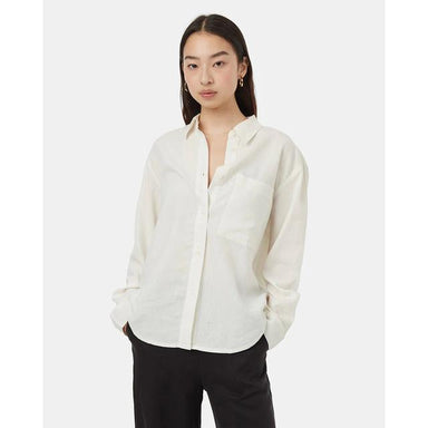 Hemp Button Front Shirt