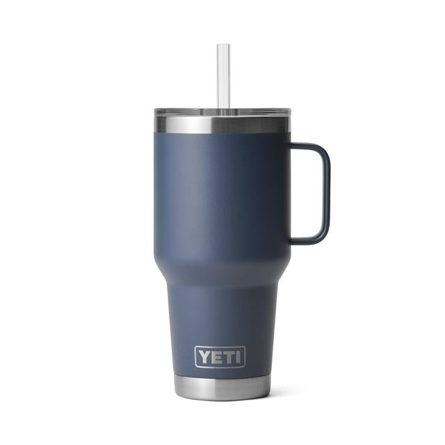 Rambler 35 oz Straw Mug - Navy