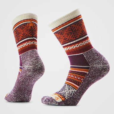 Unisex Everyday Cozy Fair Isle Sweater Crew Socks