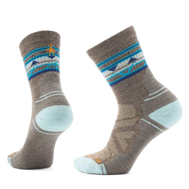 Hike Light Cushion Zig Zag Valley Mid Crew Socks