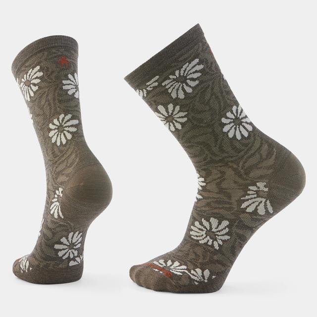 Women's Everyday Floral Crew Socks