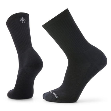 Unisex Everyday Solid Rib Crew Socks