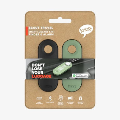 Scout Travel Smart Luggage Tag Twin Pack