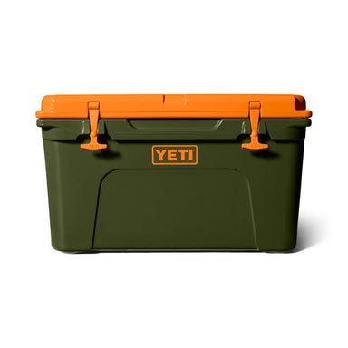 Tundra 45 Hard Cooler - Olive/King Crab Orange