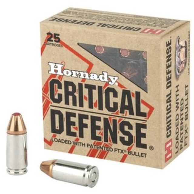 40 S&W 165 gr FTX Critical Defense