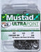 Mustad 32833NP-BN Ultra Point 90 Degree 2X Stron Jig Hooks - Size 8