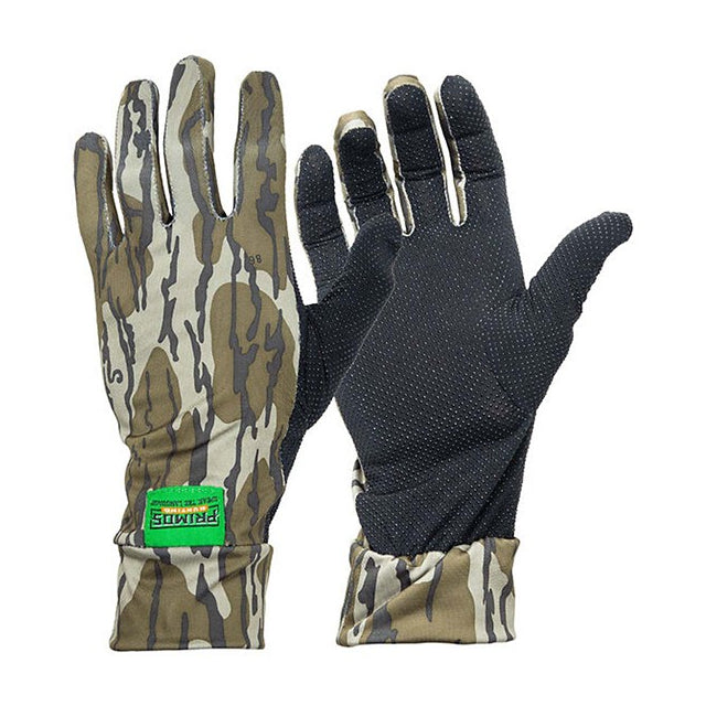 Stretch-Fit  Mossy Oak Bottomland Camo Gloves
