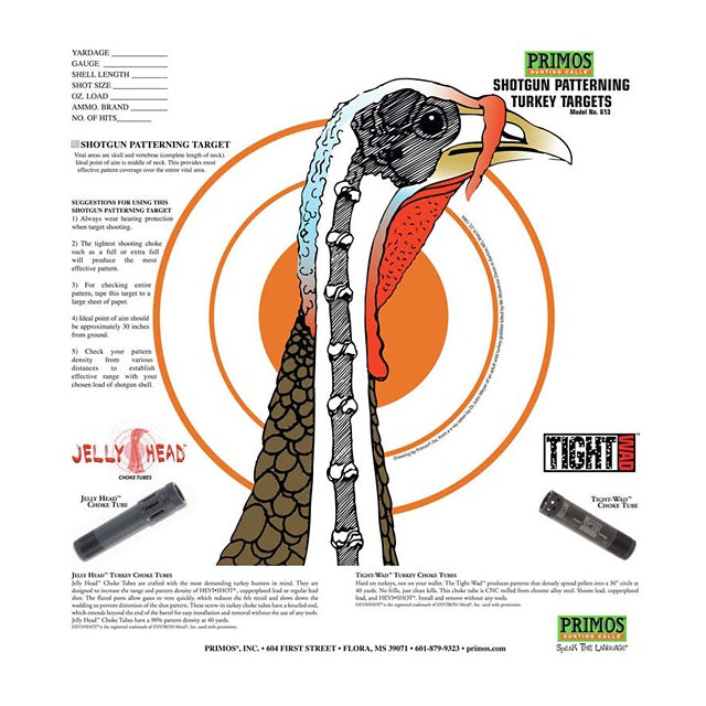 Shotgun Turkey Targets - 12 Pack