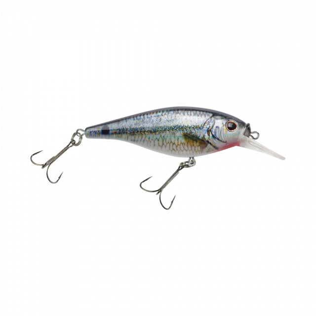 Flicker Shad Shallow | 1/6 oz | 2in | 5cm | 8 | 2'-4' | 0.5m-1.2m | Model #FFSH5S-HDSTS
