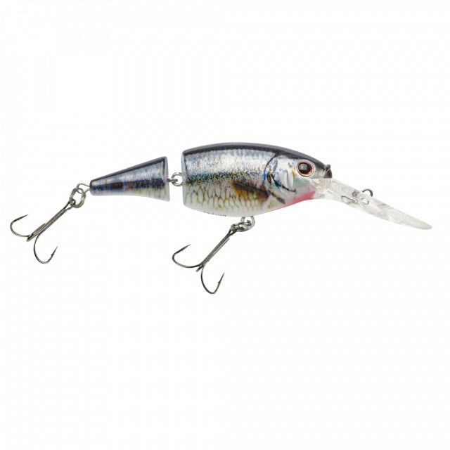 Flicker Shad Jointed | 1/3 oz | 2 3/4in | 7cm | 6 | 7'-9' | 2.1m-2.7m | Model #FFSH7J-HDSTS