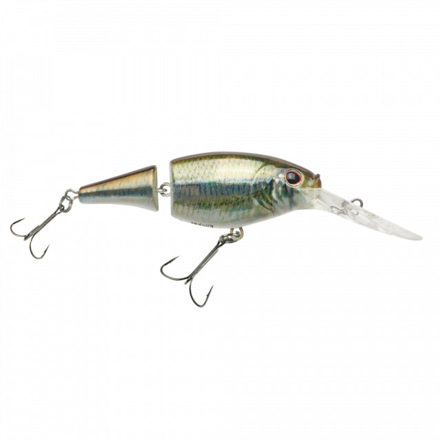 Flicker Shad Jointed | 1/3 oz | 2 3/4in | 7cm | 6 | 7'-9' | 2.1m-2.7m | Model #FFSH7J-HDEMS