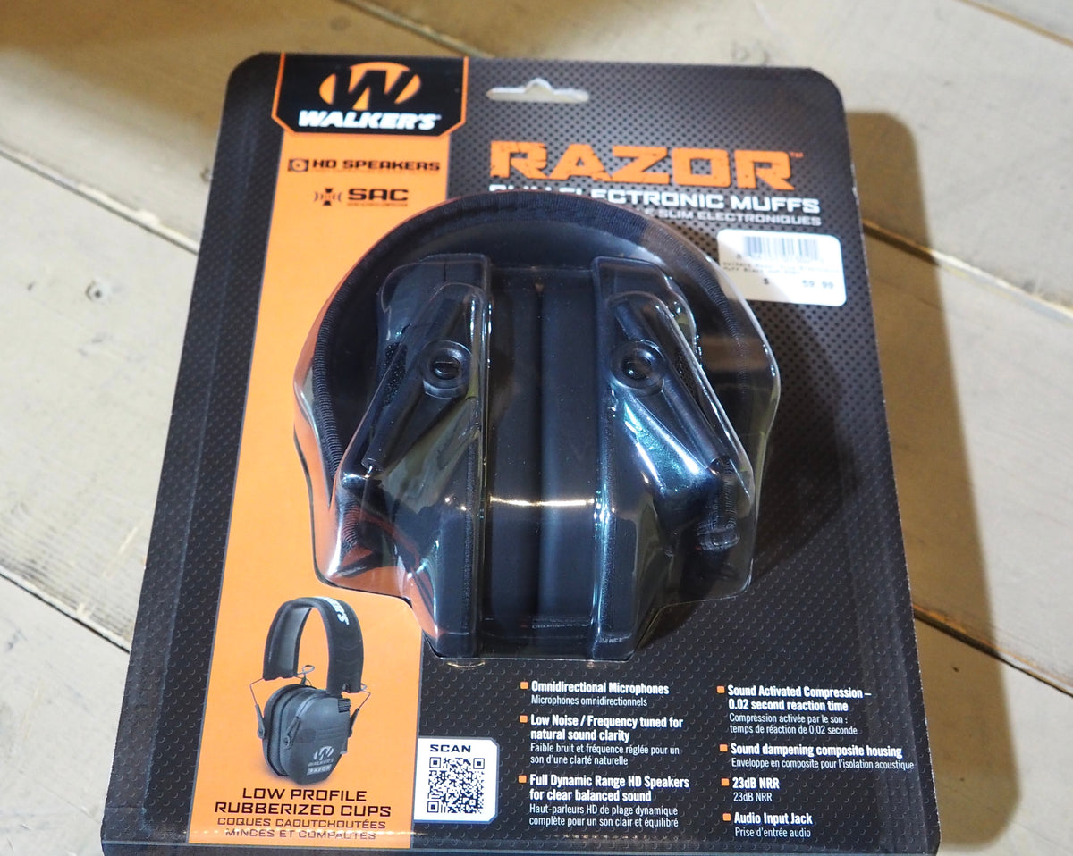 Walker's Razor Slim Electronic Muffs — Fin & Feather