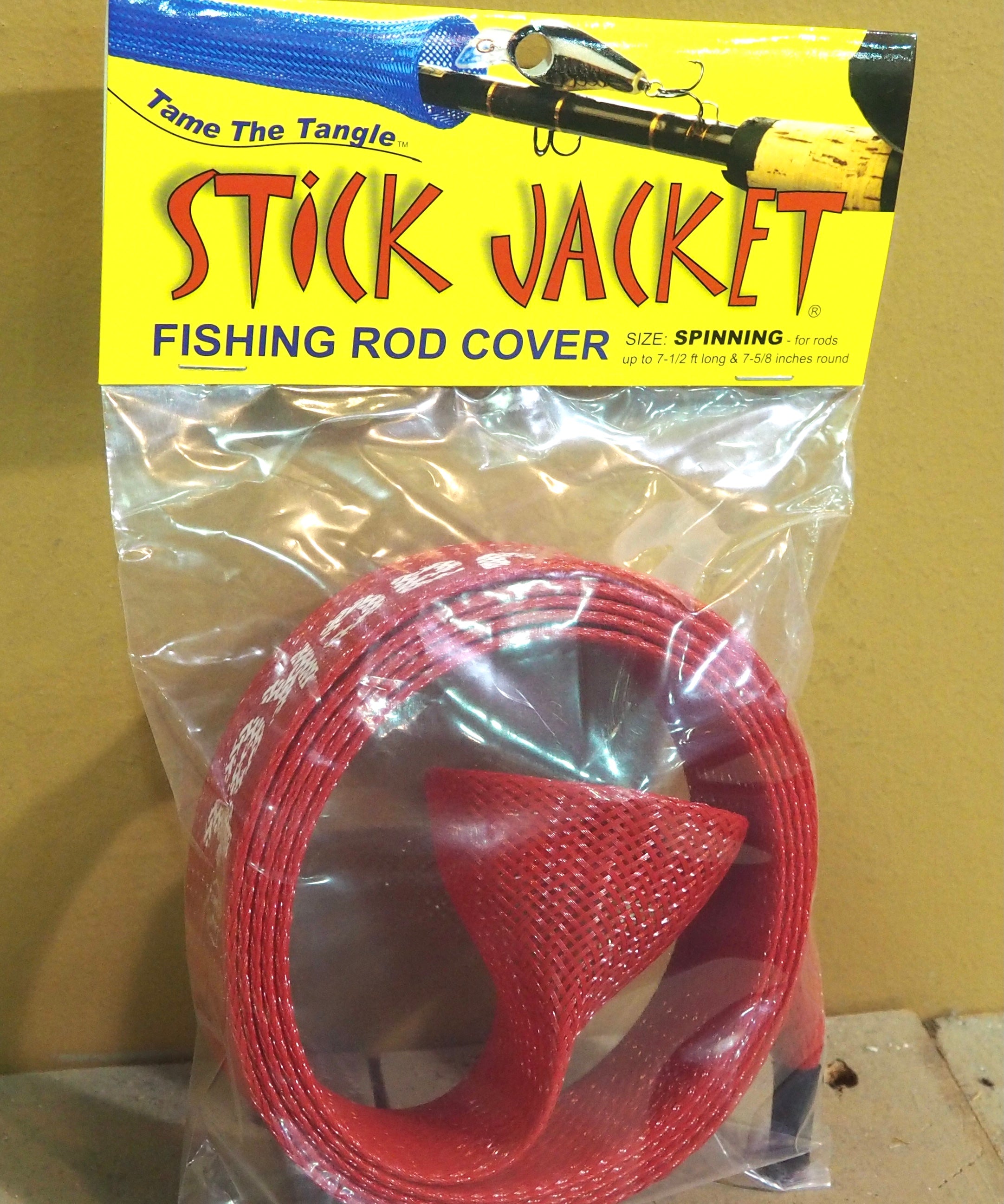 Stick Jacket Fishing Rod Covers Spinning Size — Fin & Feather