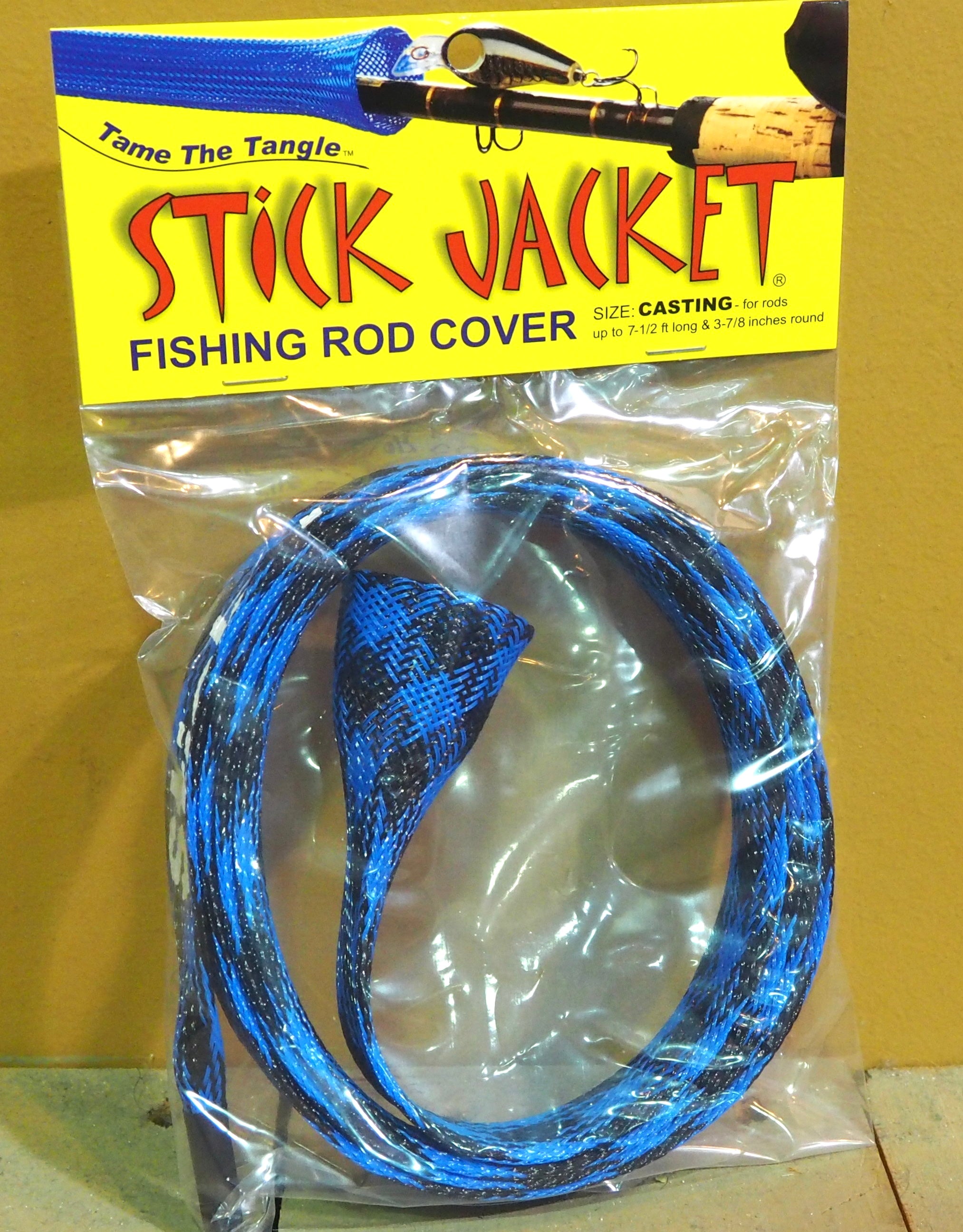 Stick Jacket Fishing Rod Covers Casting Size — Fin & Feather