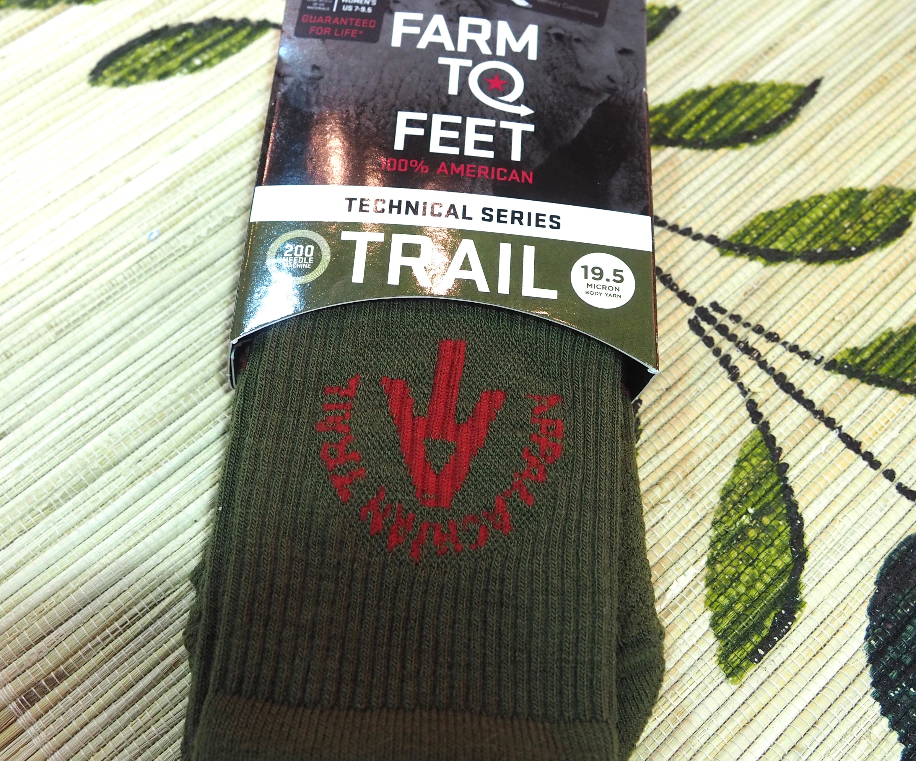 Farm to Feet Trail 3/4 Crew Socks Appalachian Trail